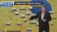 Forecast: 'Brisk' temps to start the weekend, with sunshine