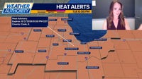 Chicago weather: Heat index values in the triple digits again Wednesday