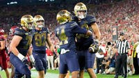 Notre Dame pulls away with strong second half to drub Wisconsin at Lambeau Field