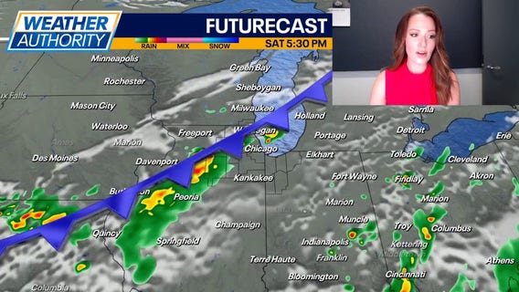 Chicago weather: A few showers or storms could impact the area this weekend