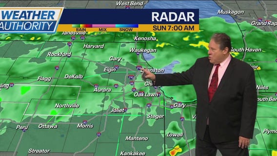 Chicago weather: Heaviest rainfall to taper off, cooler temps ahead