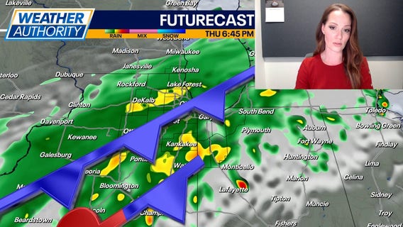 Chicago weather: Soggy through Thursday, then a nice weekend for Chicagoland