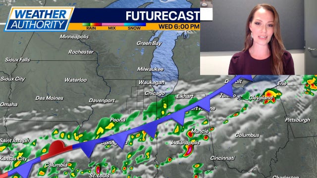 Chicago weather: Another cold front could bring showers this weekend