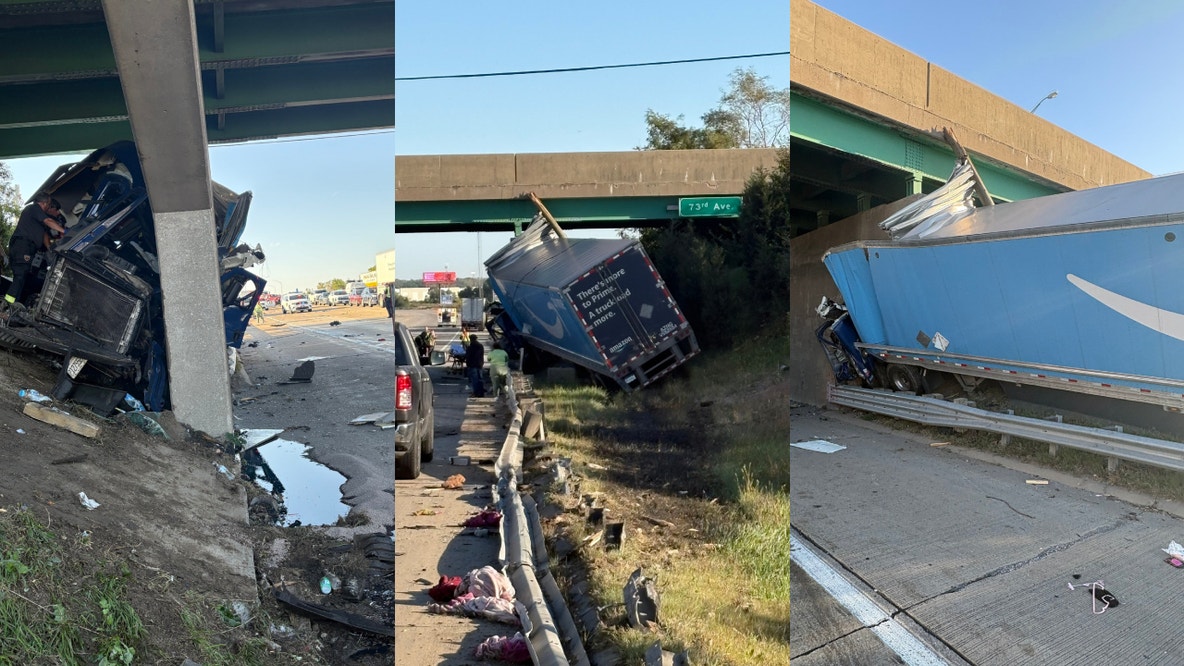 Crash involving Amazon truck reported on I-65 in Indiana