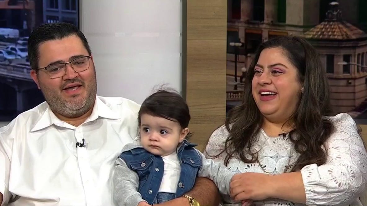 Chicago-area family celebrates son's first birthday after 20 miscarriages
