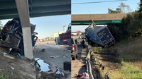 Crash involving Amazon truck reported on I-65 in Indiana