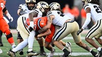 Purdue stifles Illini football offense with the Illinois defense in the spotlight