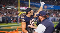 Long-time Chicago Bears TE Cole Kmet out for the year with knee injury