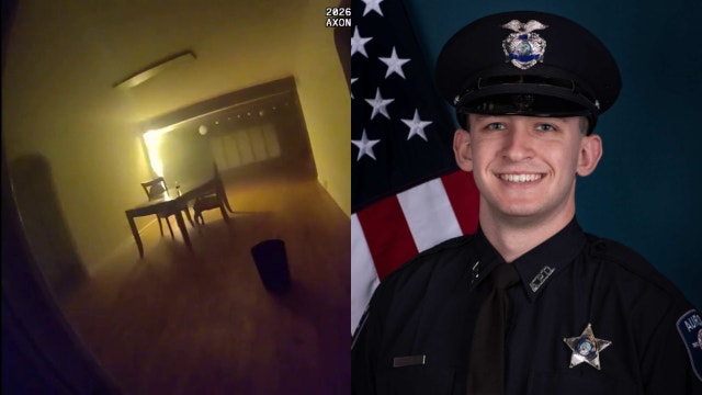 Video shows Aurora police officer rescuing sleeping man from burning home