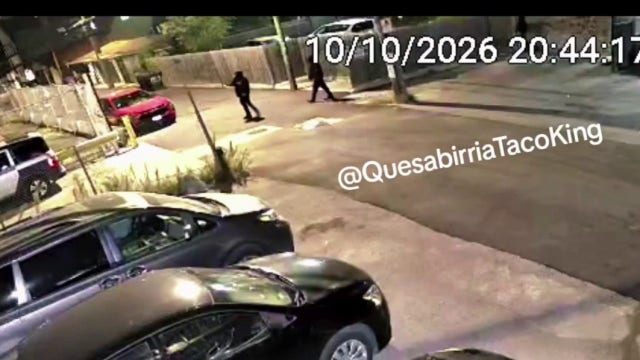 Surveillance video captures shootout behind Pilsen taco restaurant