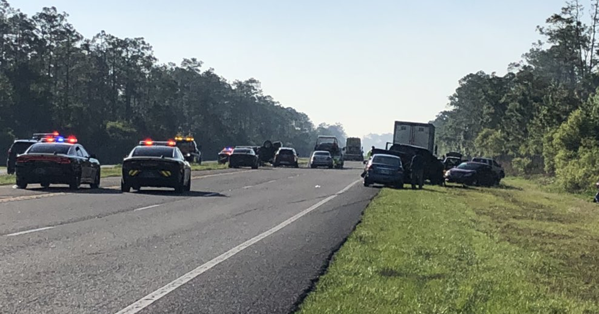 18 people hurt after 17-car crash on S.R. 520 | FOX 35 Orlando