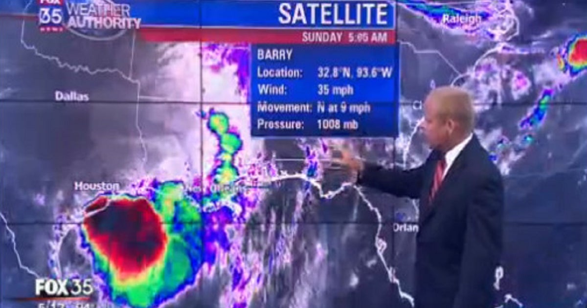 Barry weakens to tropical depression | FOX 35 Orlando