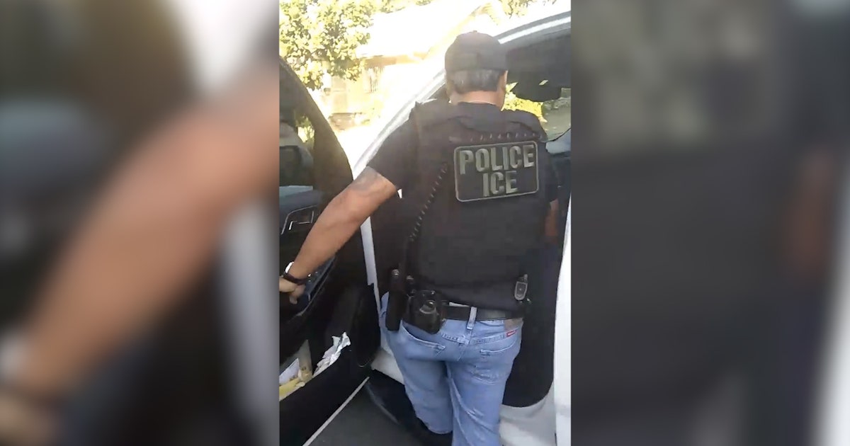 Dramatic video shows ICE agents taking woman into custody in Echo Park ...