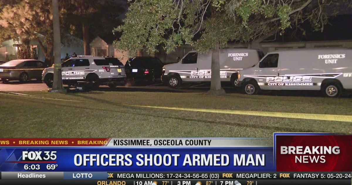 Kissimmee police officers shoot suspect in leg | FOX 35 Orlando