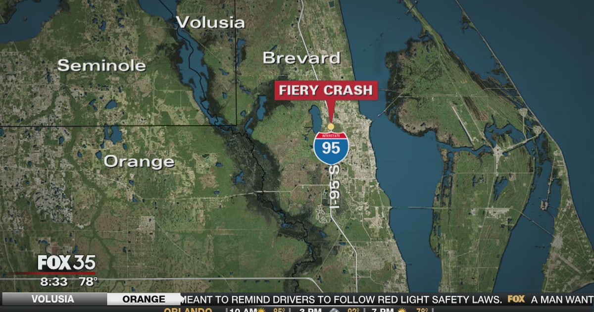 Investigators working to identify man killed in fiery crash | FOX 35 ...