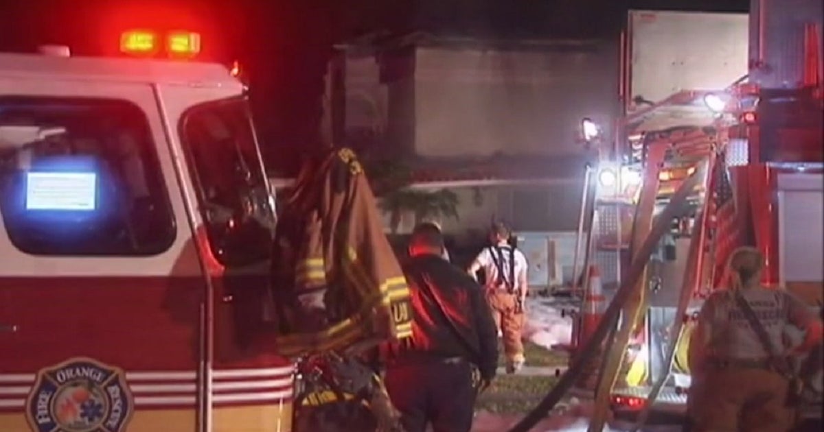 Fire tears through home in Orange County neighborhood | FOX 35 Orlando