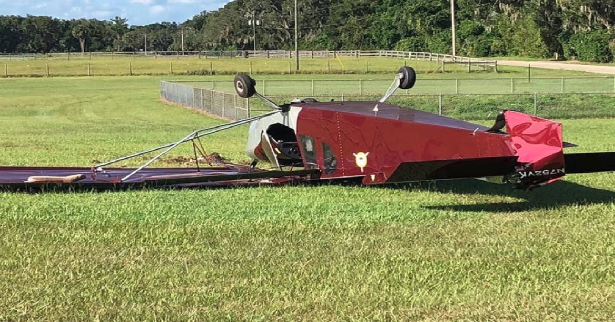 Two people suffered minor injuries in plane crash | FOX 35 Orlando
