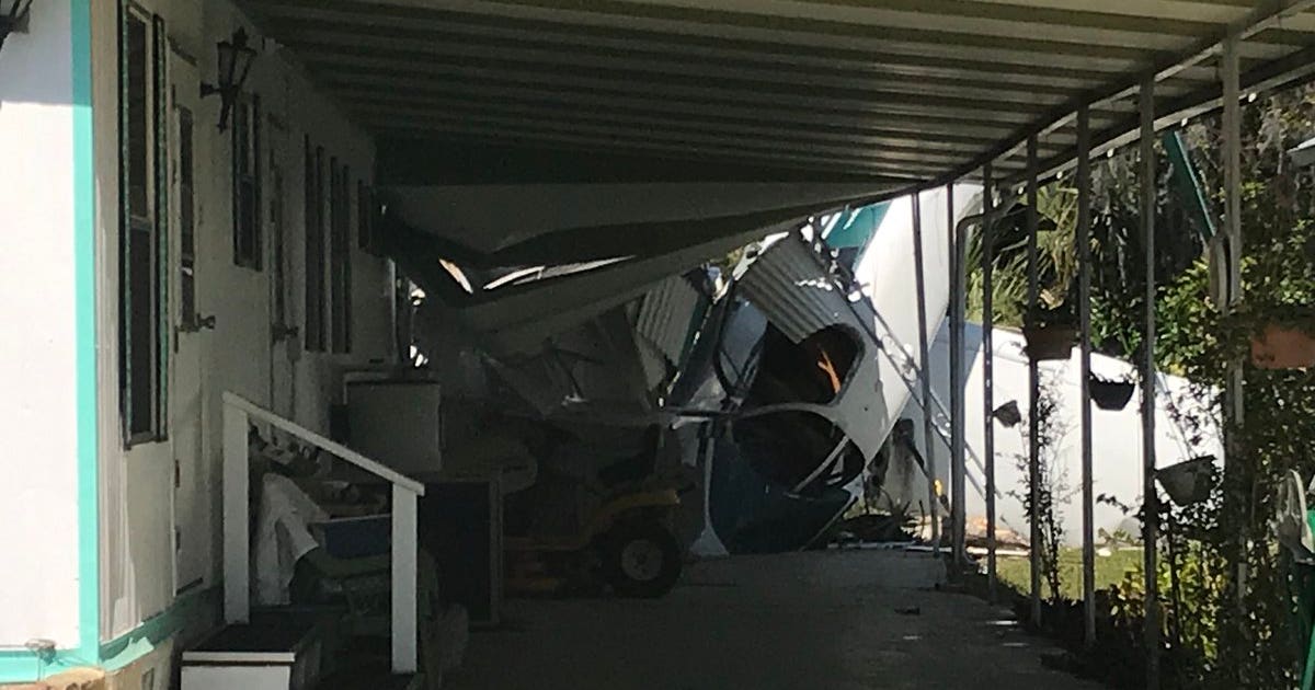 2 sent to hospital after plane crashes into home | FOX 35 Orlando