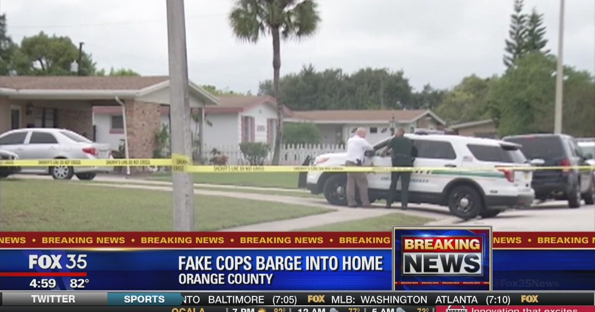 Robbery suspects wearing "police" vests on the run | FOX 35 Orlando