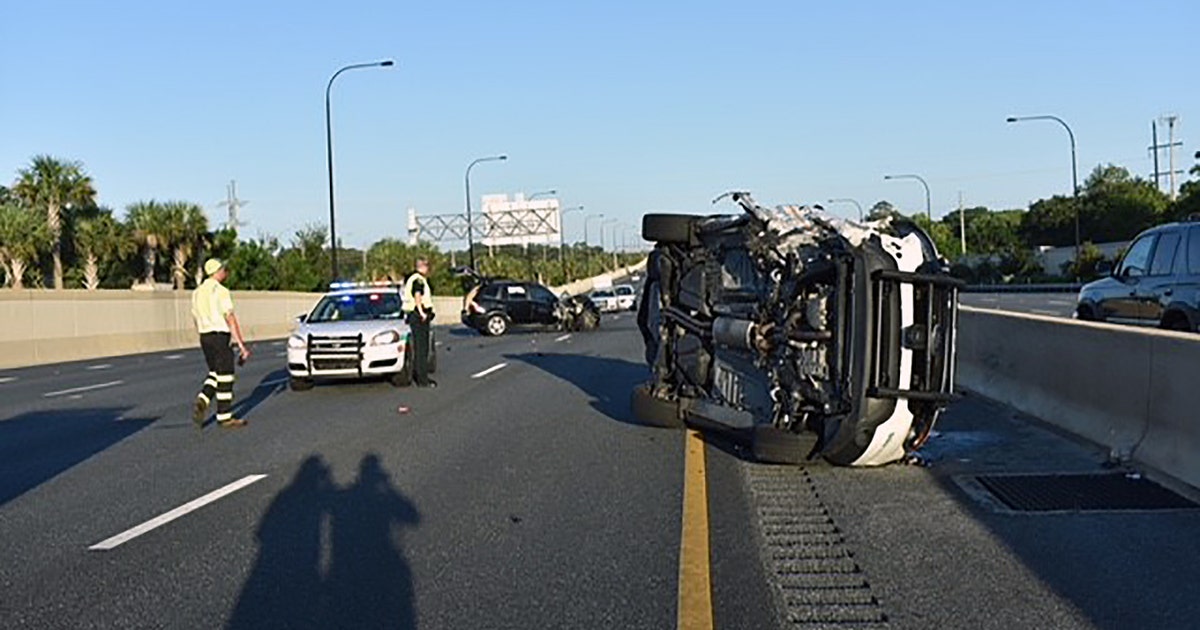 FHP: Wrong-way driver crashes into deputy | FOX 35 Orlando