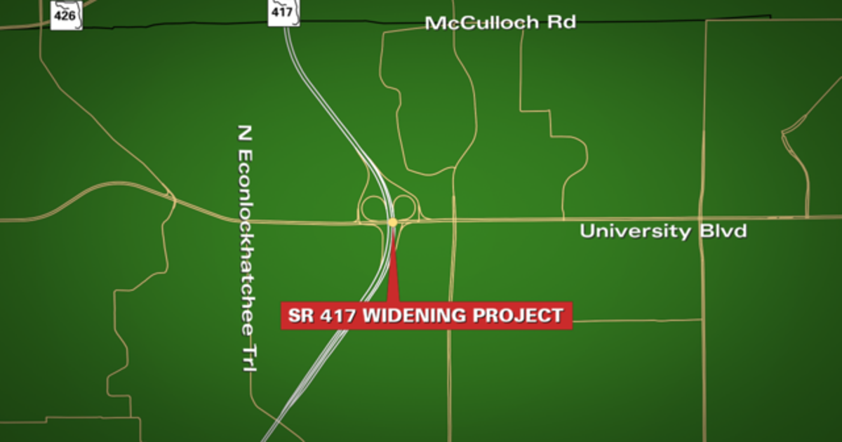 2-year project to widen SR 417 starts Monday | FOX 35 Orlando