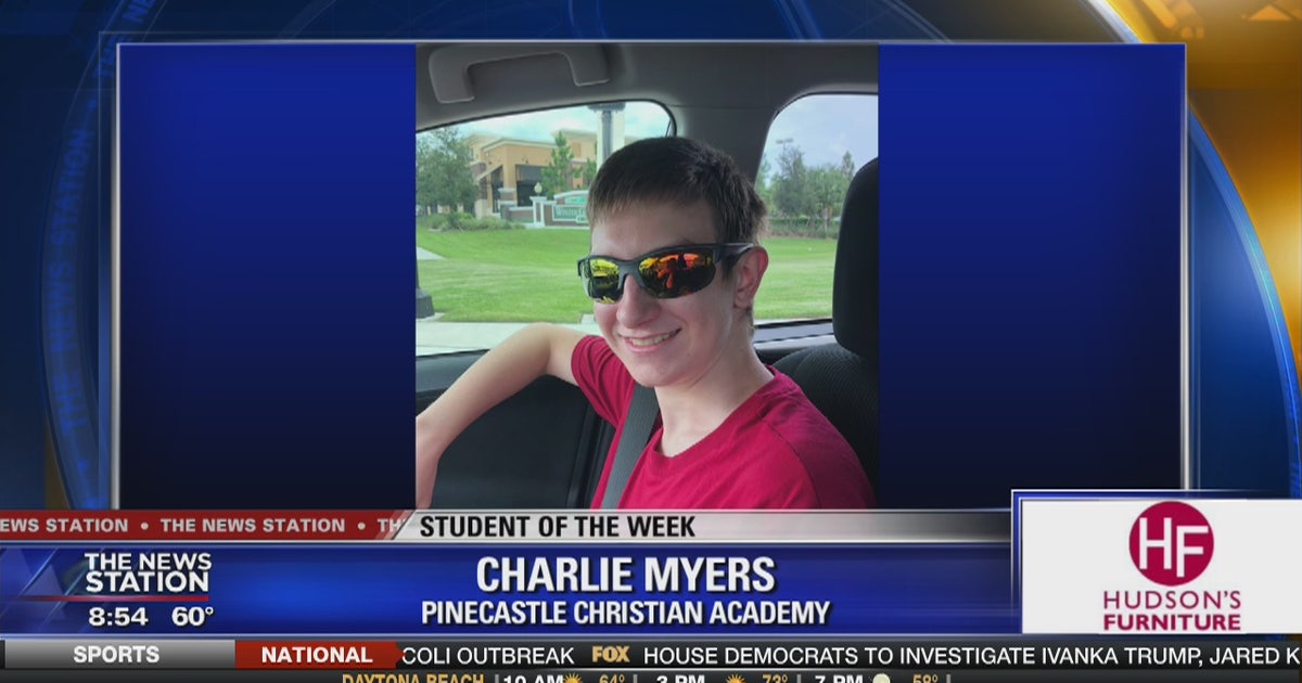 Charlie R. Myers Student of the Week: Charlie Myers | FOX 35 Orlando