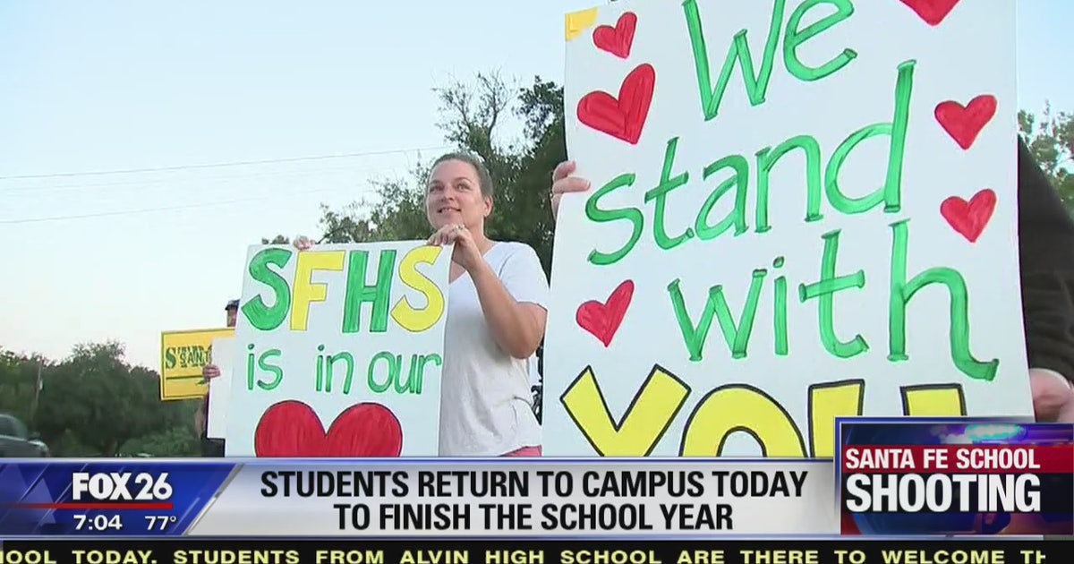 Santa Fe High School students return 11 days after deadly shooting ...