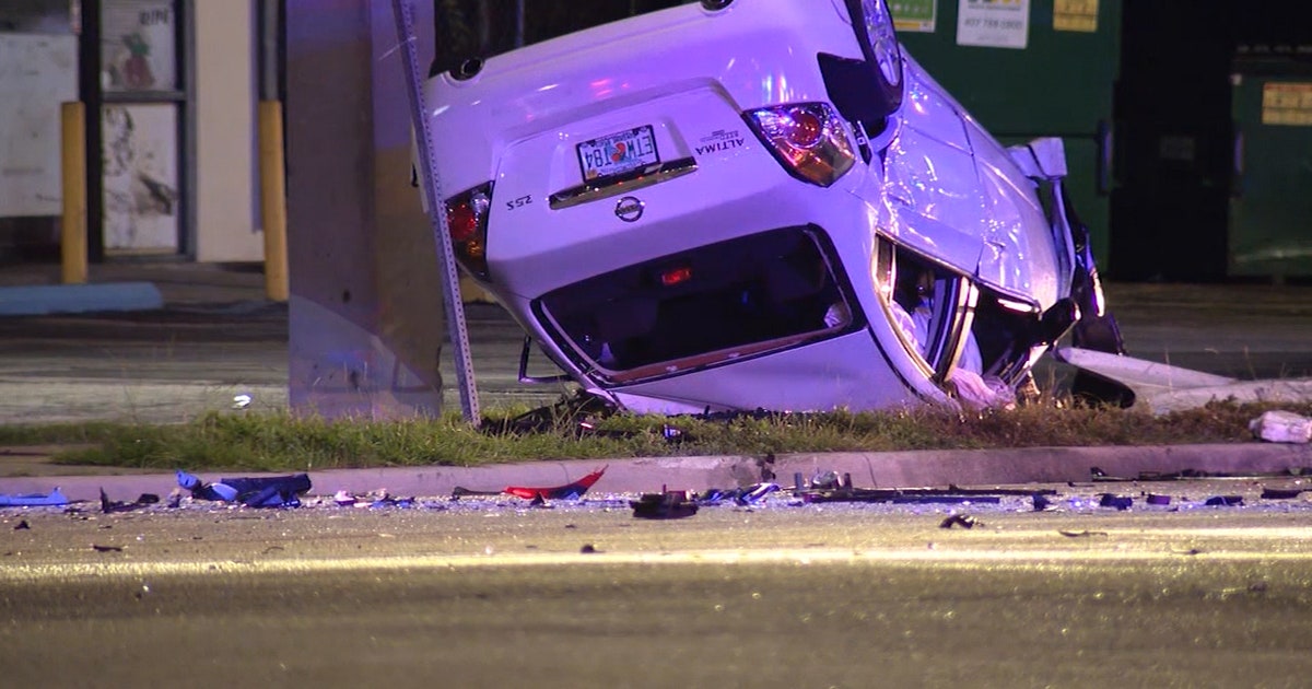 Teens arrested after crashing stolen car in high speed chase | FOX 35 ...