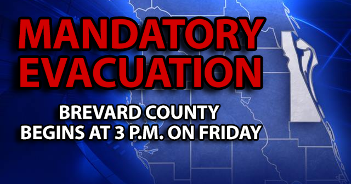 Brevard County issues mandatory evacuation starting Friday at 3 p.m ...