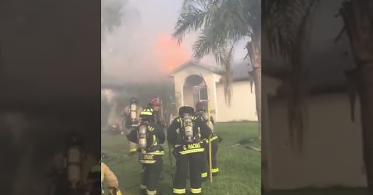 Firefighters knock down Palm Bay house fire | FOX 35 Orlando