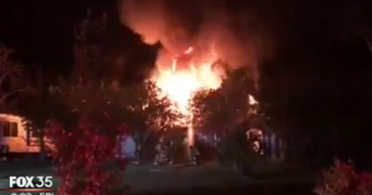 Brevard County home goes up in flames | FOX 35 Orlando