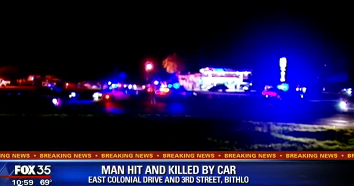Man hit & killed by car | FOX 35 Orlando