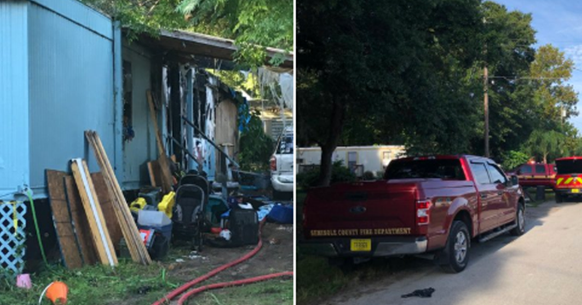 7 kids, 3 adults injured in Seminole County mobile home fire | FOX 35 ...