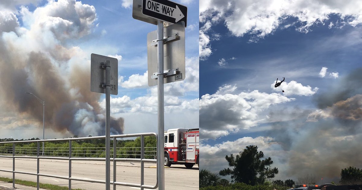 Brush fire in Brevard County near Port St. John is 90 percent contained ...