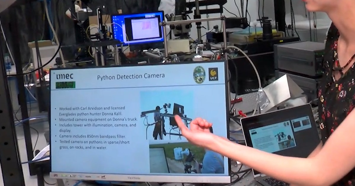 Kissimmee lab creates high-tech cameras to flush-out invasive python ...