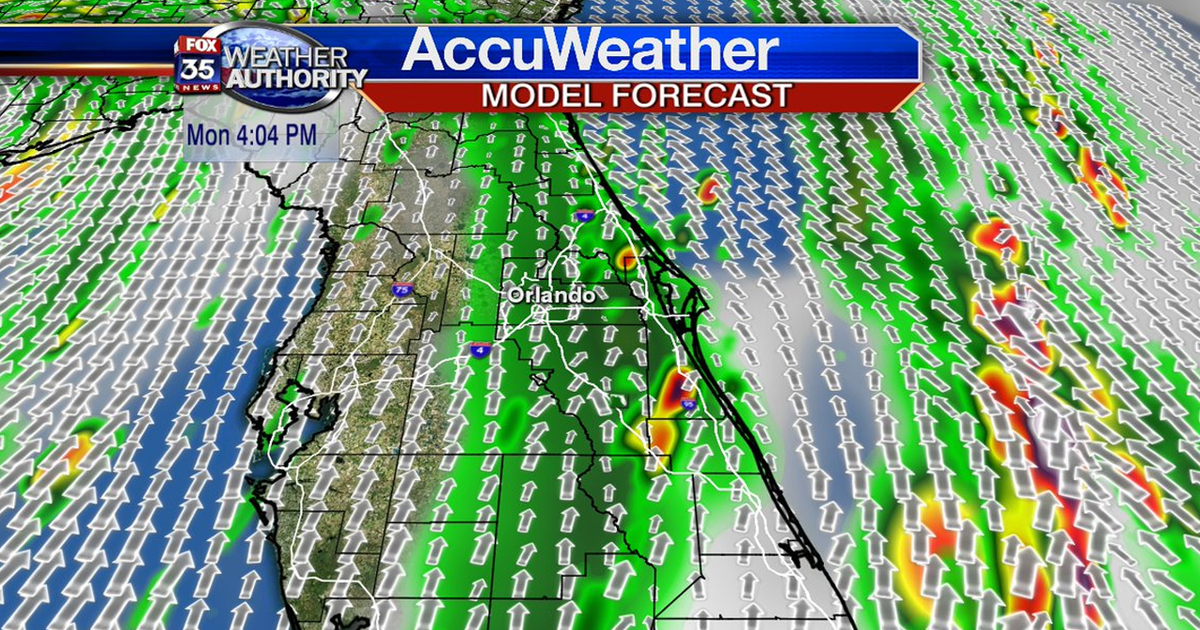 Scattered showers and storms to hit Central Florida | FOX 35 Orlando