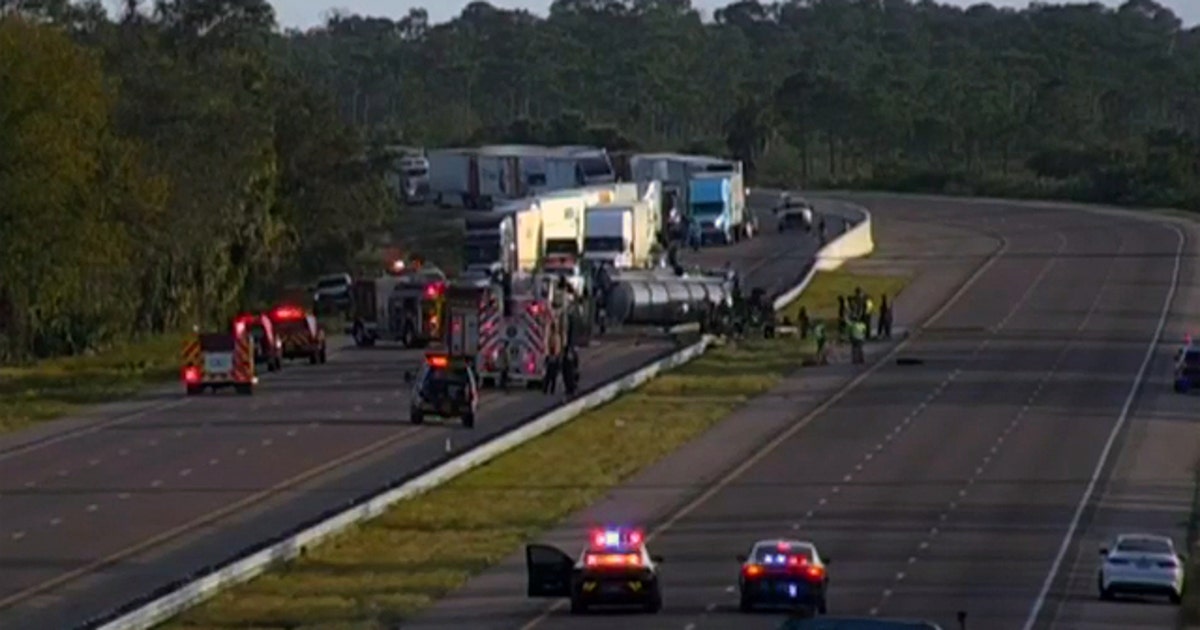 I-95 closed in Brevard County due to fatal tanker crash | FOX 35 Orlando