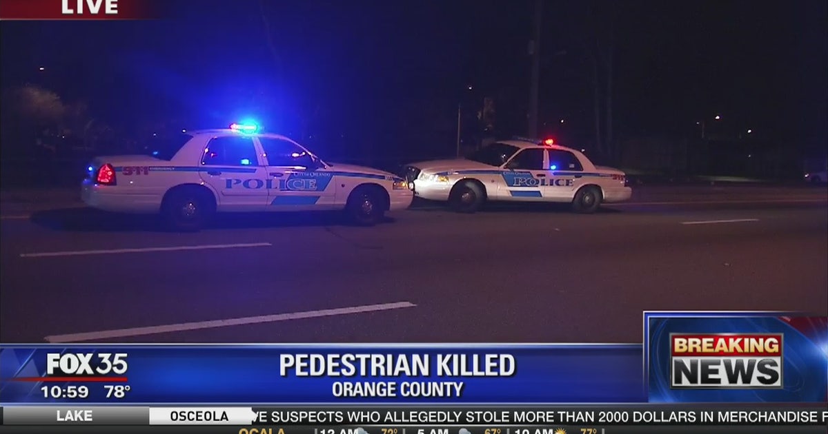 Pedestrian killed in crash in Orlando | FOX 35 Orlando