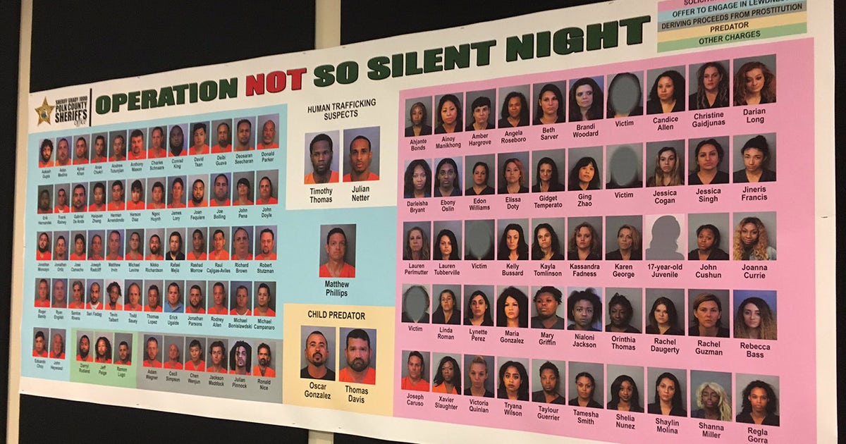 114 arrested in Polk undercover human trafficking investigation | FOX ...