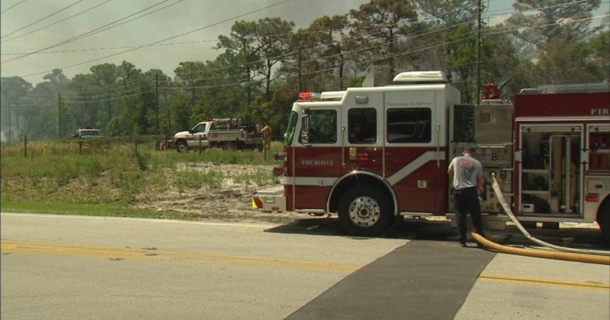 Crews respond to brush fire in Seminole County | FOX 35 Orlando