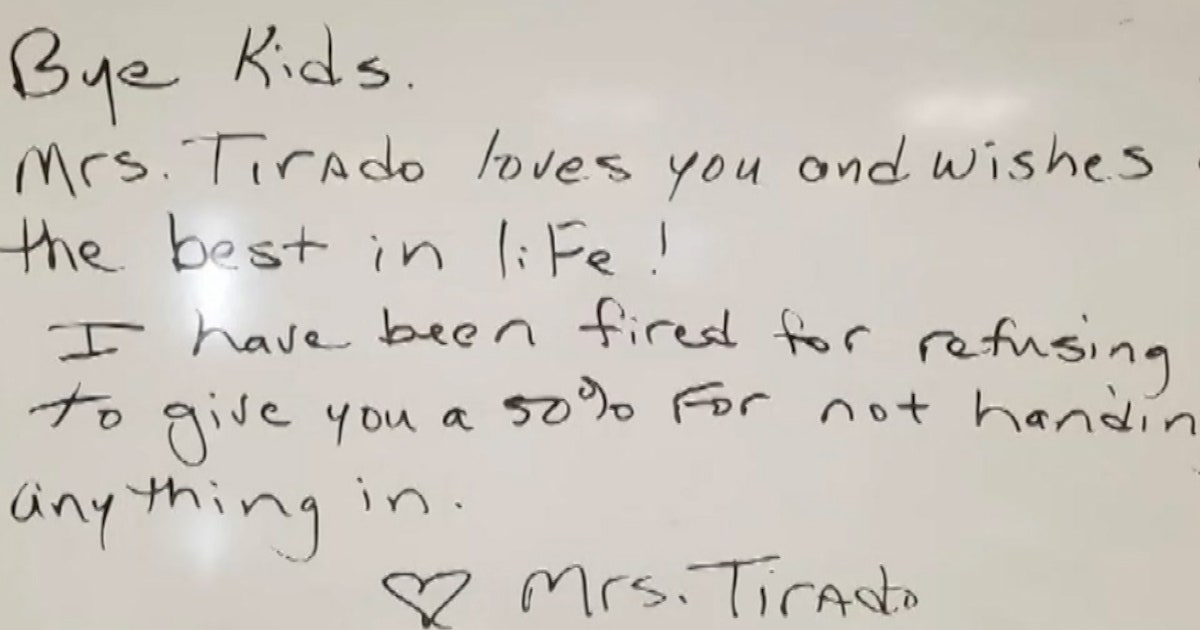 Teacher says she was fired for refusing to give credit | FOX 35 Orlando