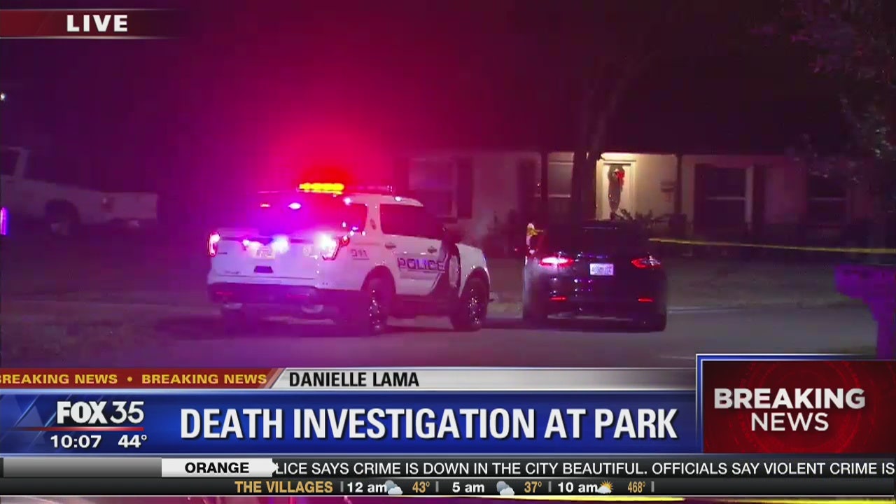Death investigation at Casselberry park