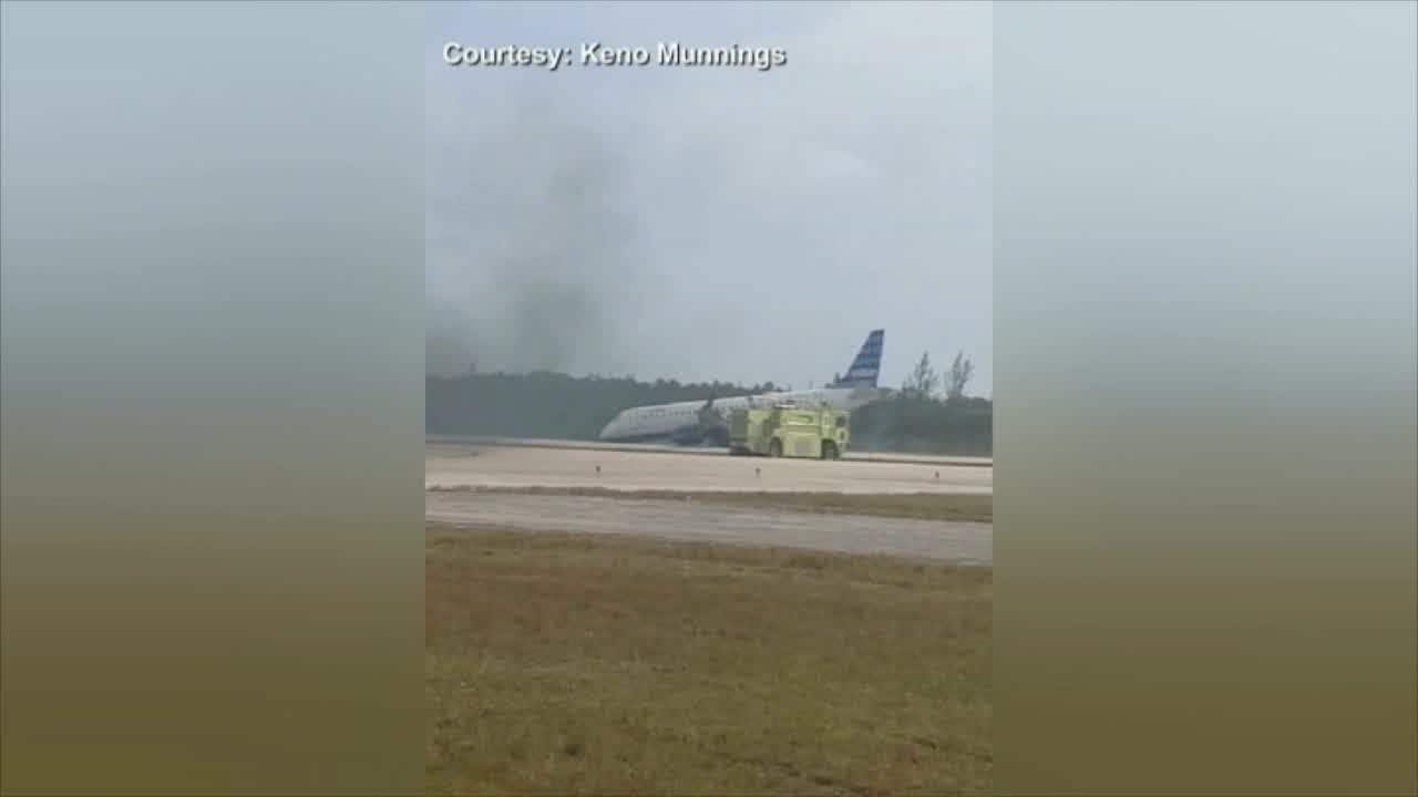 JetBlue plane landing gear malfunction