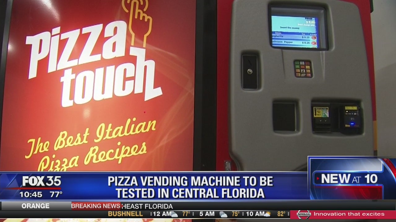 Orlando company bringing pizza vending machines to Central Florida