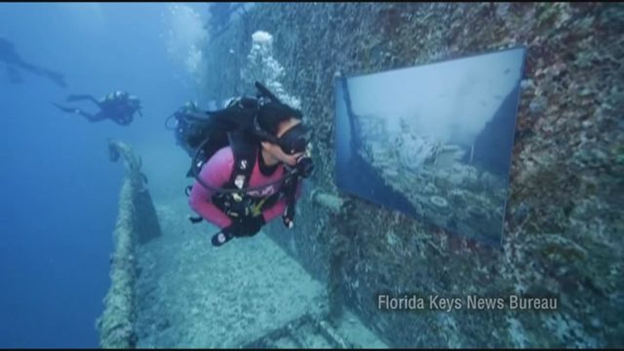 Underwater art exhibition debuts on Florida Keys reef