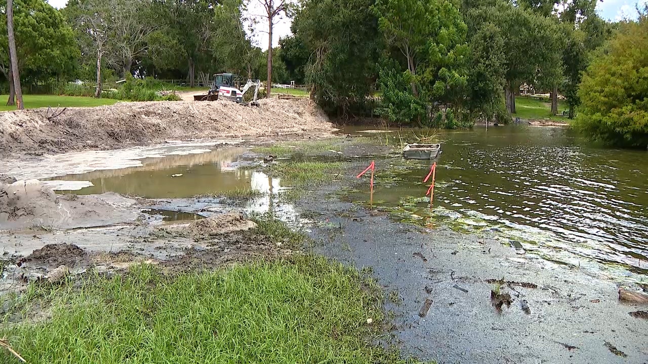 Flooding fears for residents in Gotha