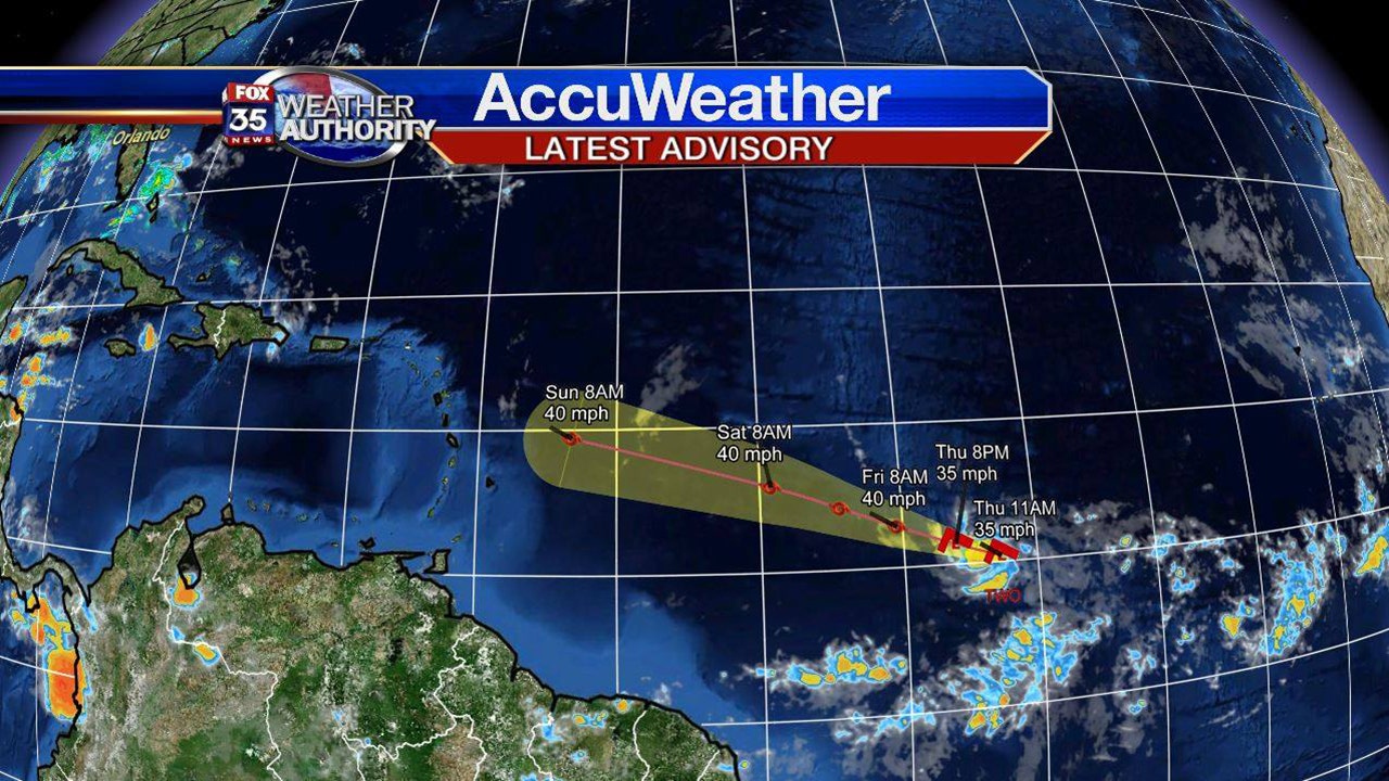 Tropical Storm Beryl Forms In Atlantic