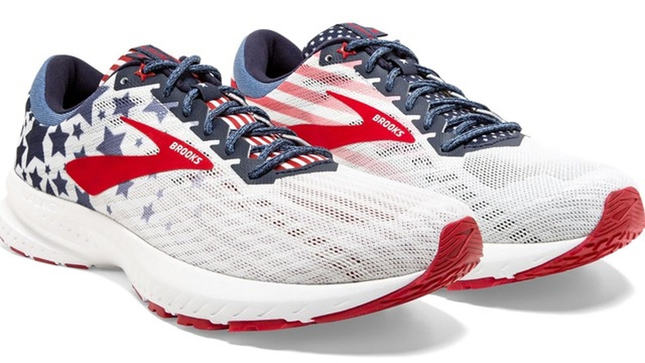 brooks patriotic running shoes 2019