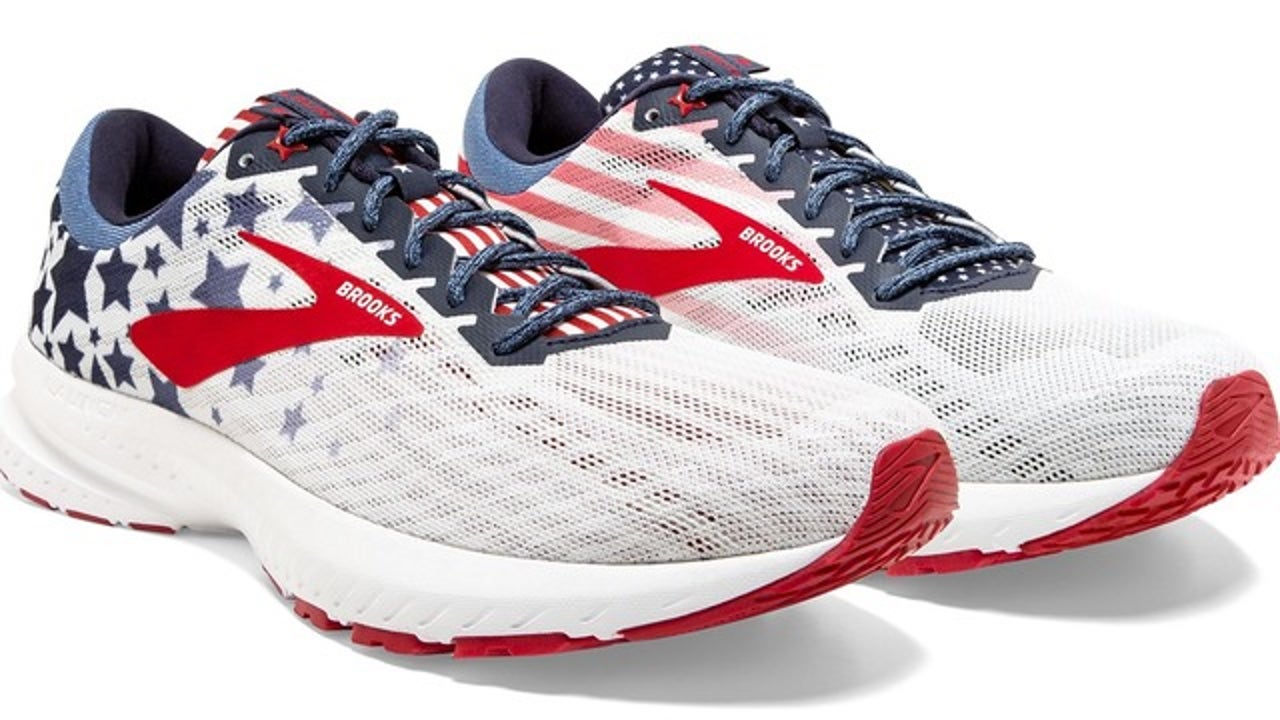 American Flag Running Shoes Brooks Science and Education