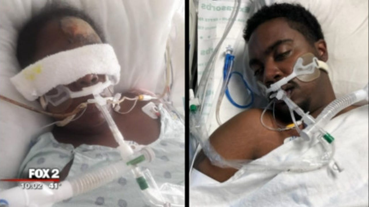 Woman badly injured saving brother in Pontiac house fire